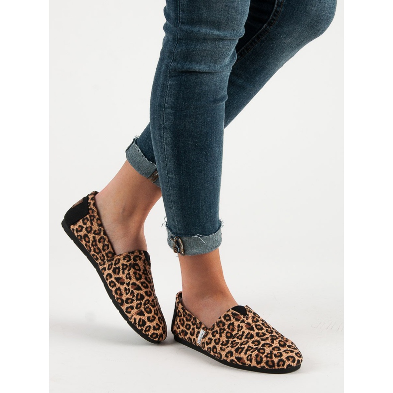 L. Day Slipony W Cętki brązowe 1