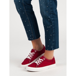 Kylie Czerwone Tenisówki 2