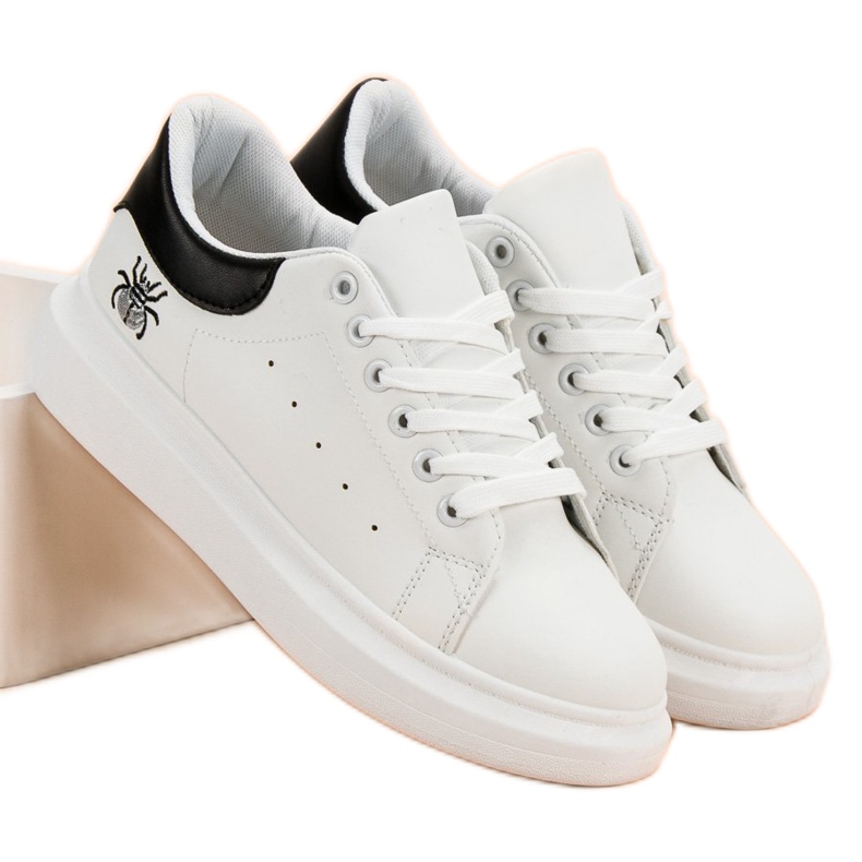 Kylie Modne Buty Sportowe białe 1