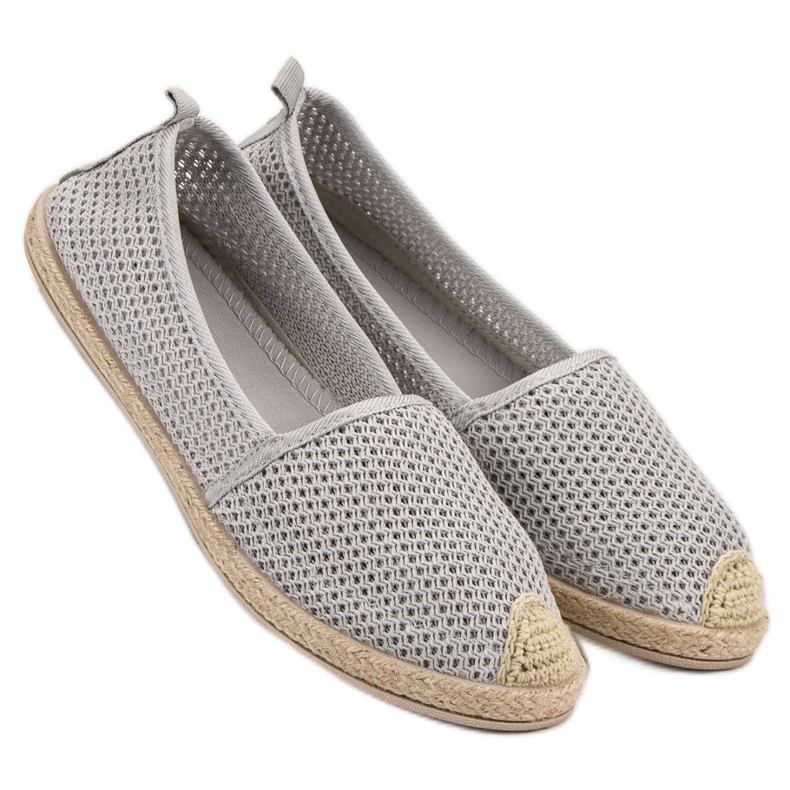 Seastar Szare Tekstylne Espadryle 1