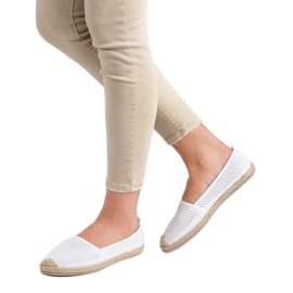 Seastar Białe Tekstylne Espadryle 2