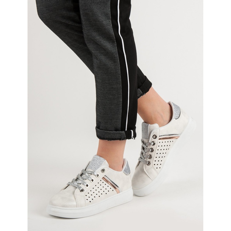 Modne Buty Sportowe szare 2