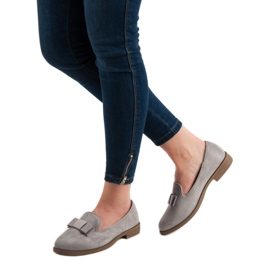 Comer Zamszowe Lordsy szare 2