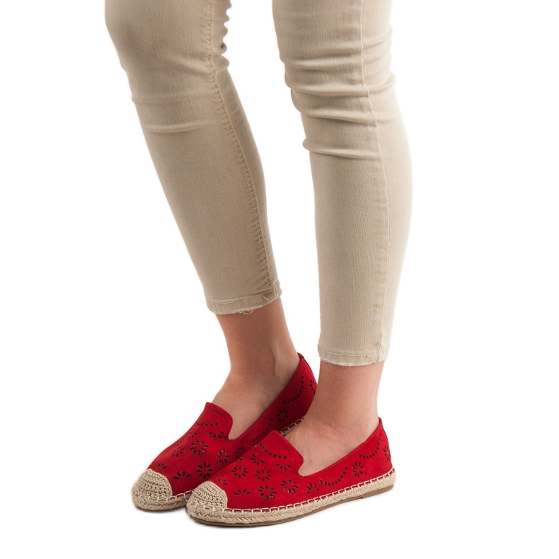 Primavera Ażurowe Lordsy czerwone 2