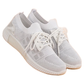 Primavera Białe Wsuwane Obuwie 1