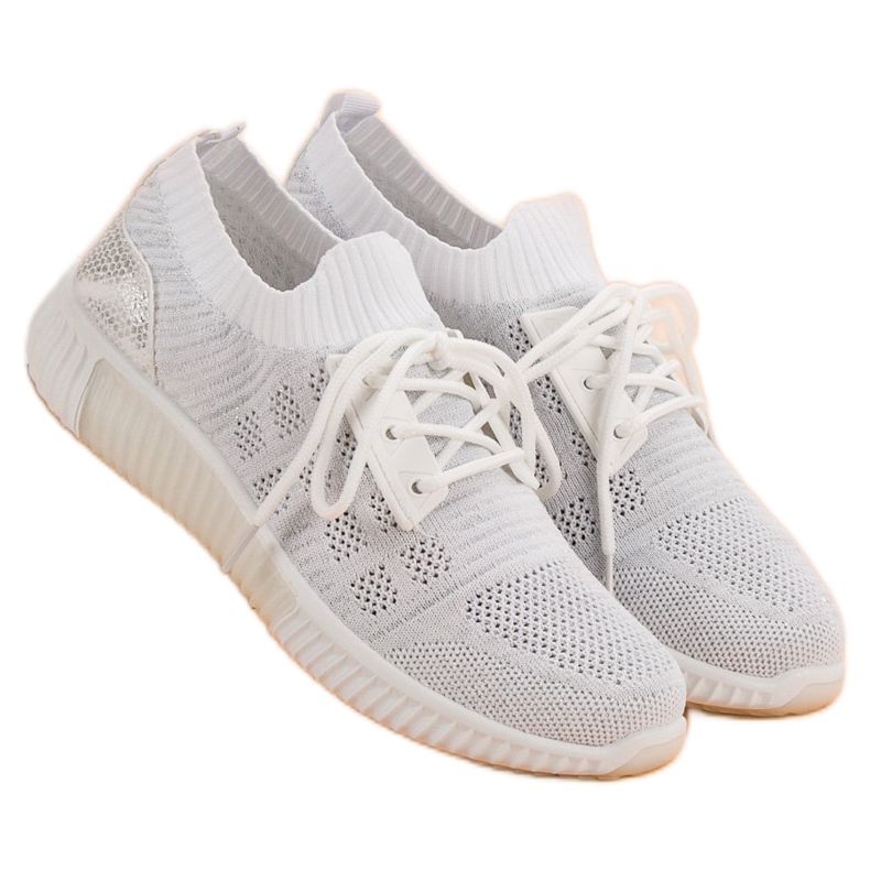 Primavera Białe Wsuwane Obuwie 1