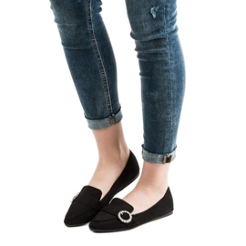 Ch. Creation Stylowe Mokasyny czarne 1