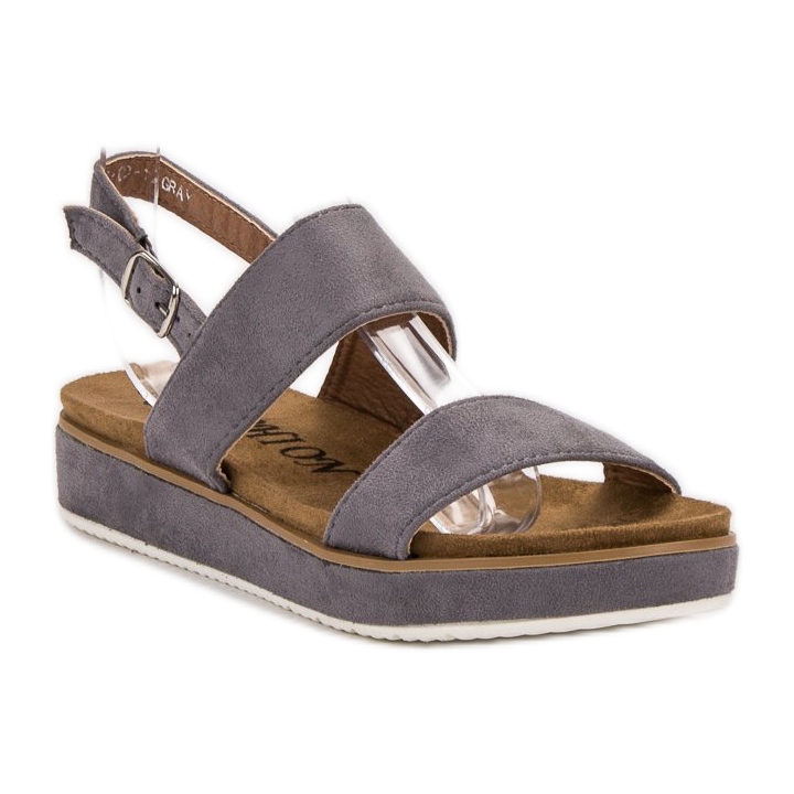 Goodin Szare Sandałki 1
