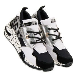 Modne Sneakersy VICES białe wielokolorowe 1