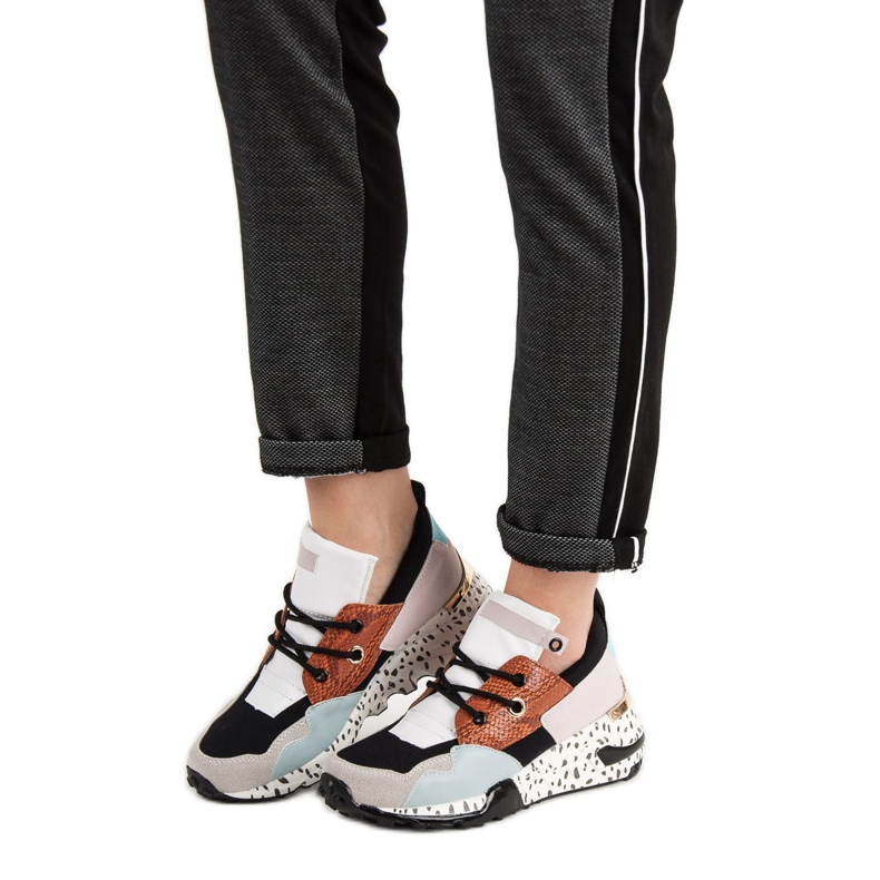 Modne Sneakersy VICES wielokolorowe 2