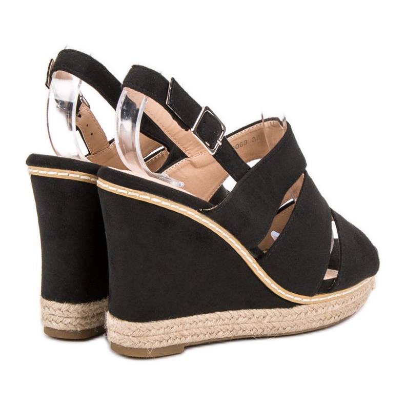 Primavera Czarne Sandały 1