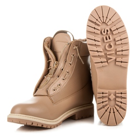 Vices Traperki Zapinane Na Suwak brązowe 1