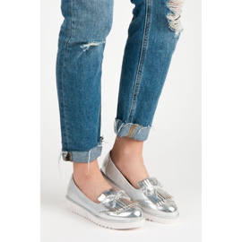 Mokasyny Na Platformie VICES szare 1