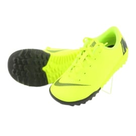 Buty piłkarskie Nike Mercurial VaporX 12 Academy Tf Jr AH7353-701 żółte żółte 6