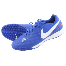 Buty piłkarskie Nike Tiempo Legend 7 Academy 10R Tf M AQ2218-410 niebieskie niebieskie 5