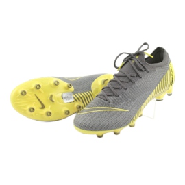 Buty piłkarskie Nike Mercurial Vapor 12 Elite Ag Pro M AH7379-070 szare szare 4
