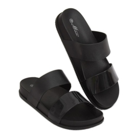Klapki damskie czarne TS-23 Black 1