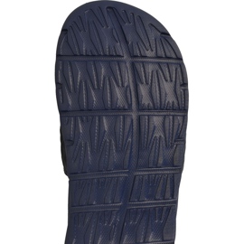 Klapki Nike Sportswear Solarsoft Benassi M 705474-440 czarne niebieskie 1