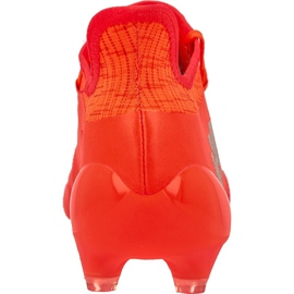 Buty piłkarskie adidas X16.1 Fg M Leather S81966 czerwone wielokolorowe 3