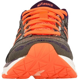 Buty biegowe Asics Gel-Excite 4 W T6E8N-9606 fioletowe pomarańczowe szare 2