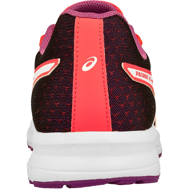 Buty biegowe Asics Patriot 8 W T669N-2001 pomarańczowe różowe 2