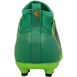 Buty piłkarskie adidas Ace 17.3 Fg Jr BB1027 zielone zielone 2