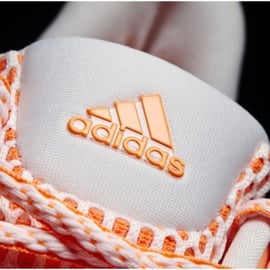 Buty treningowe adidas Gymbreaker Bounce W BB0983 białe pomarańczowe 3