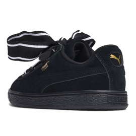 Buty Puma Suede Heart Satin Ii W 364084 01 czarne 1