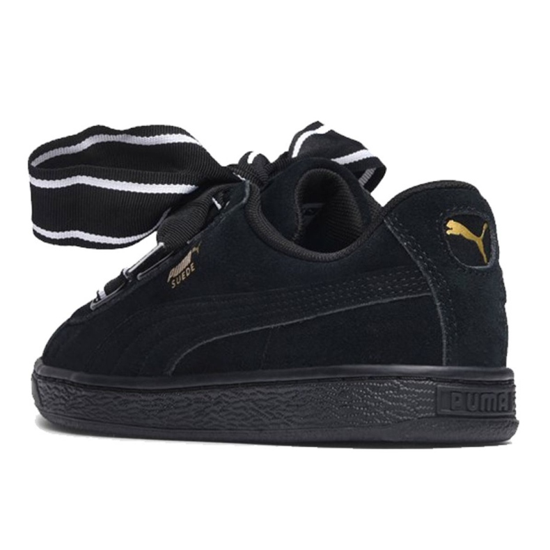 Buty Puma Suede Heart Satin Ii W 364084 01 czarne 1