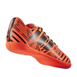 Buty halowe adidas Nemeziz 17.4 In Jr S82467 wielokolorowe pomarańczowe 1