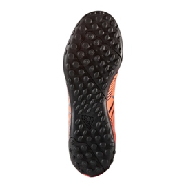 Buty piłkarskie adidas Nemeziz 17.4 Tf Jr S82471 pomarańczowe pomarańczowe 2