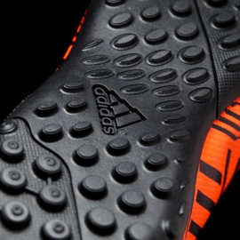 Buty piłkarskie adidas Nemeziz 17.4 Tf Jr S82471 pomarańczowe pomarańczowe 3