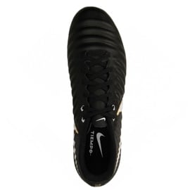 Buty piłkarskie Nike Tiempo Ligera Iv Fg M 897744-002 czarne czarne 2