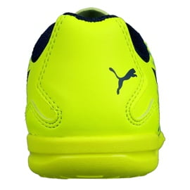 Buty halowe Puma Adreno Iii In Jr 104050 09 zielone żółte 1