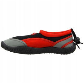 Buty plażowe neoprenowe Aqua-Speed Jr czerwone 2