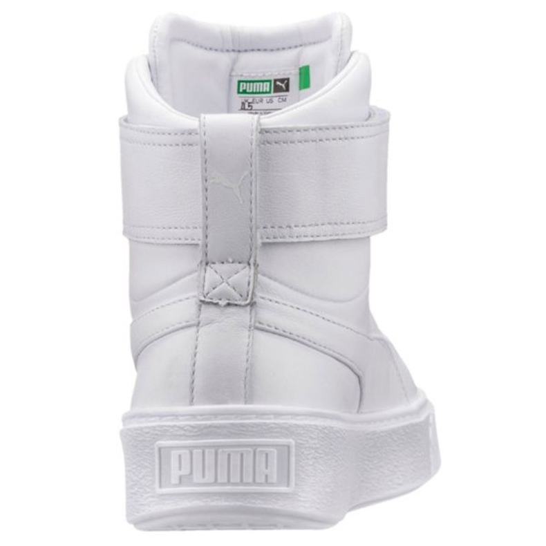 Buty Puma Platform Mid Wn s W 364242 02 białe 1