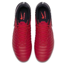 Buty piłkarskie Nike Tiempo Ligera Iv Sg M 897745-616 czerwone czerwone 2
