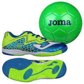 Buty halowe Joma Super Copa In Jr SCJS.805.IN wielokolorowe zielone 1