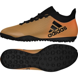 Buty piłkarskie adidas X Tango 17.3 Tf M CP9135 wielokolorowe złoty 3