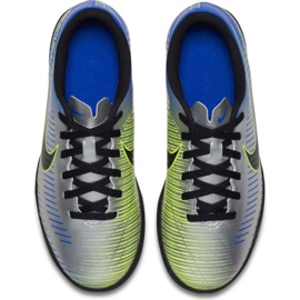 Buty piłkarskie Nike MercurialX Vortex Iii Neymar Tf Jr 921497-407 wielokolorowe niebieskie 3