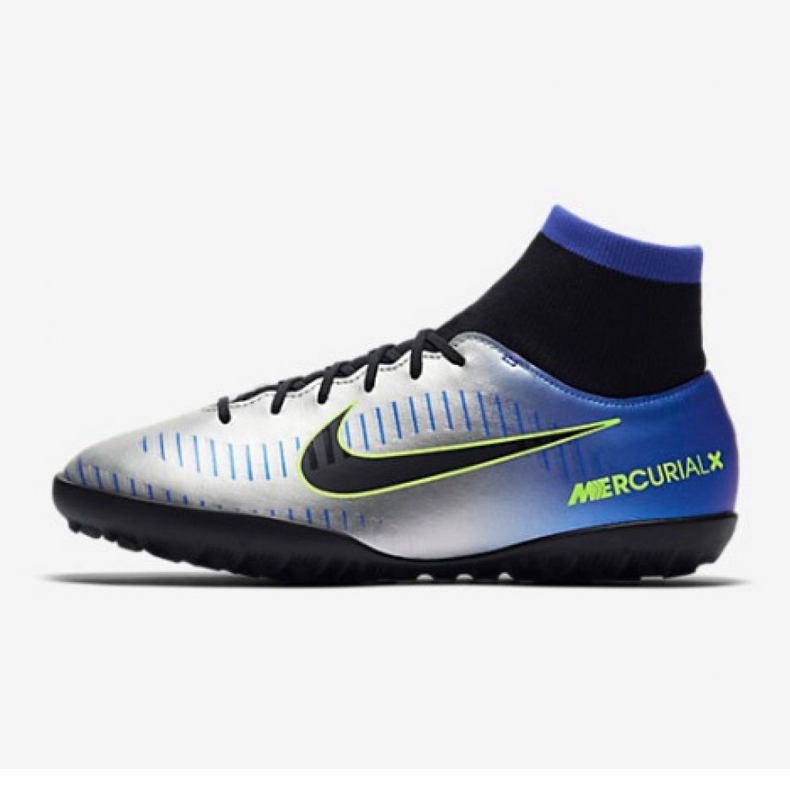 Buty Nike MercurialX Jr Victory Vi Neymar Df Tf 921492-407 wielokolorowe szare 1