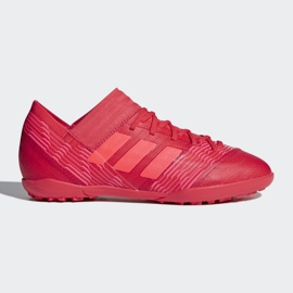 Buty piłkarskie adidas Nemeziz Tango 17.3 Tf Jr CP9238 czerwone wielokolorowe 2