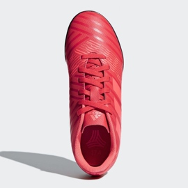Buty piłkarskie adidas Nemeziz Tango 17.4 Tf Jr CP9215 czerwone wielokolorowe 2