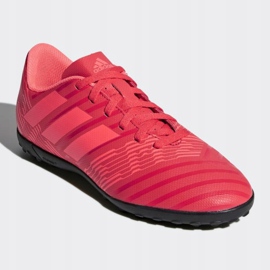 Buty piłkarskie adidas Nemeziz Tango 17.4 Tf Jr CP9215 czerwone wielokolorowe 3