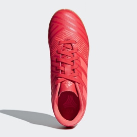 Adidas Buty halowe Nemeziz Tango 17.4 In Jr CP9222 czerwone wielokolorowe 2