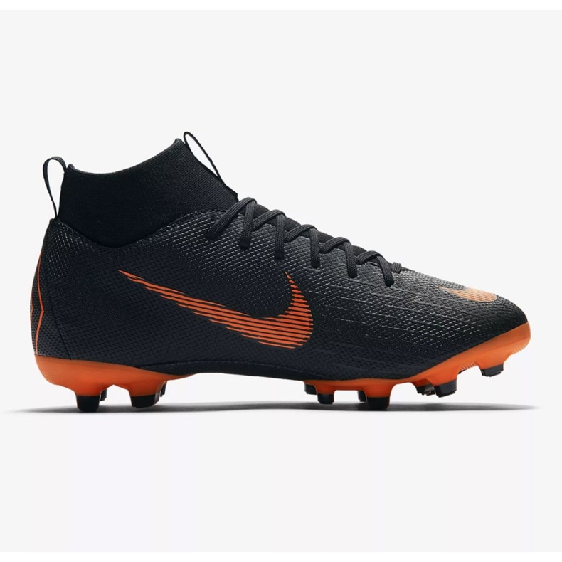 Buty piłkarskie Nike Mercurial Superfly 6 Academy Gs Mg Jr AH7337-081 czarne czarne 1