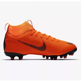 Buty piłkarskie Nike Mercurial Superfly 6 Academy Gs Mg Jr AH7337-810 pomarańczowe wielokolorowe 1