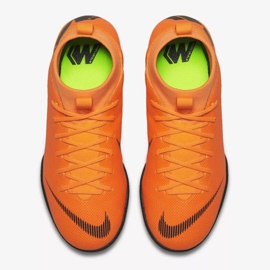 Buty halowe Nike Mercurial SuperflyX 6 Academy Gs Ic Jr AH7343-810 pomarańczowe pomarańczowe 2