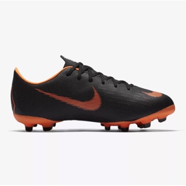 Buty piłkarskie Nike Mercurial Vapor 12 Academy Gs Mg Jr AH7347-081 czarne czarne 1