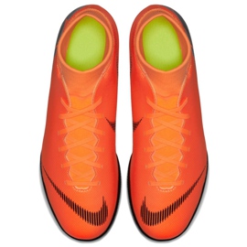 Buty piłkarskie Nike Mercurial Superfly 6 Club Ic M AH7371-810 pomarańczowe pomarańczowe 2